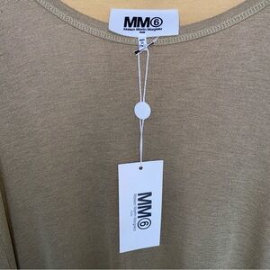 Maison Martin Margiela Tan Long Sleeve Dress